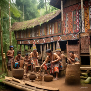 Dayak Tribe Culture and Crafts