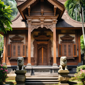 Traditional Indonesian House Architecture